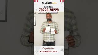 CANADA TOURIST VISA APPROVED  CANADA VISITOR VISA LATEST UPDATE shorts [upl. by Lynad]