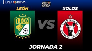 Resumen León vs Xolos  Liga BBVA MX  Grita México A21 [upl. by Sulakcin]