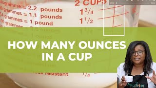 How Many Ounces In A Cup [upl. by Eilyr]