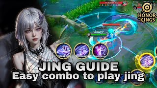 JING TUTORIAL COMBO  HONOR OF KINGS [upl. by Attenwad697]