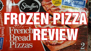 FROZEN PIZZA REVIEW STOUFFERS FRENCH BREAD PIZZAS [upl. by Foah]