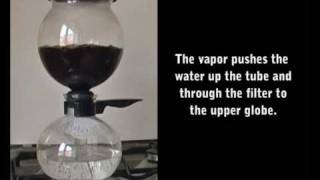 Vacuum Coffee Maker  How does it work Demo [upl. by Aynatal694]