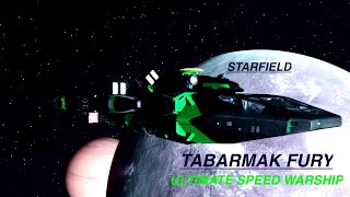 TABARMAK FURY  STARFIELD best ship design [upl. by Mansfield216]