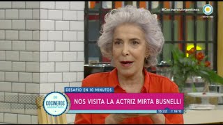 Mirta Busnelli en Cocineros Argentinos [upl. by Llertnom]