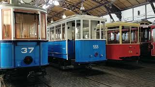 Tramways historiques du Musée de lingénierie et de la technologie de Cracovie [upl. by Ahtera]