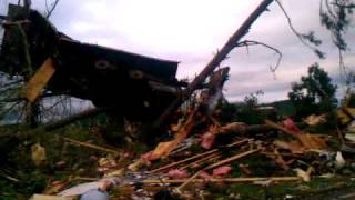 Tornado aftermath on London Lane Apison TN [upl. by Lenssen]