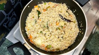 Easy amp Simple Foxtail Millet Veg Biryani\Upma [upl. by Nera]