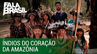 Aldeia indígena da Amazônia recebe turistas e mostra seus costumes [upl. by Asselam]