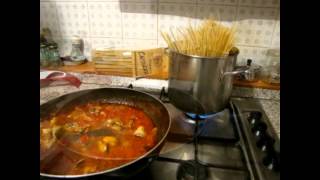 Spaghetti alla Chitarra Morelli con sugo di mare [upl. by Ordnasela]