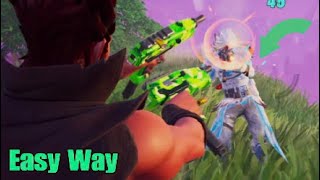 Easily Headshot Players While Aiming Down Sights  Fortnite Week 10 Weekly Quest [upl. by Gabby]