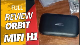 Review ORBIT MIFI H1Full Detail MUNIRTV MUNIRTV2nd [upl. by Nrubua72]