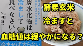 酵素玄米を冷やして【レジスタントスターチ】血糖値は抑えられた？ [upl. by Sinnelg909]