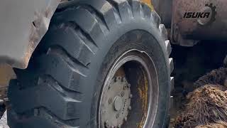 ISUKA LOADER TIRES  OIL RESISTANCE COMPOUND FOR PALM OIL MILL [upl. by Hassadah]