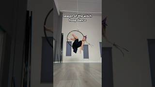 lana del rey  season of the witch hoop dance lanadelreymusic witch halloween aerialhoop [upl. by Larred]