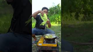 Bushcraft Skills Very Simple and Very Useful in Forest outdoorfood survival bushcraft camping [upl. by Ppik]