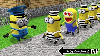 MINIONS Break OUT of PRISON in MINECRAFT Investigation Minion  Gameplay [upl. by Ocirred198]