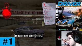 Driver 1999  Part 1  The Dreaded Car Park Tutorial [upl. by Tamas608]