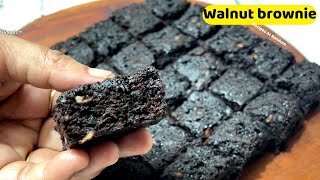 Eggless Brownie without Chocolate brownie eggless walnutbrownie chocolatebrownie brownierecipe [upl. by Ayhdnas]