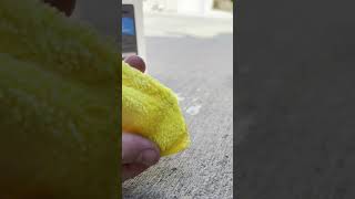 One Simple Trick on How to Clean Sticky Rubber Car Buttons shorts automobile cleaning [upl. by Krefetz]