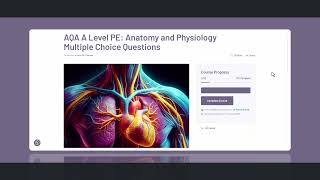 AQA A Level PE Anatomy and Physiology Multiple Choice [upl. by Tnahs]