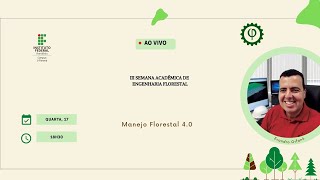 Palestra  MANEJO FLORESTAL 40  III Semana de Engenharia Florestal IFRO Campus JiParaná [upl. by Oiril]