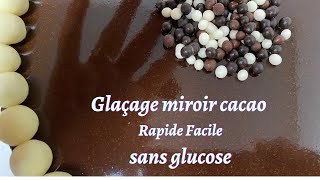 glaçage miroir facile et rapide sans glucose [upl. by Oriana]