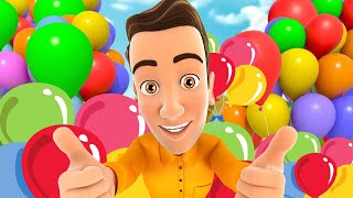 🎈 Balloon song 🎈  Balloon Song for Kids  Learn colors with Balloons  balloon song [upl. by Vivien511]