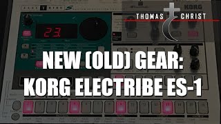 New Old Gear  Korg Electribe ES1 [upl. by Seuguh576]