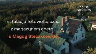 Instalacja fotowoltaiczna u Magdy Steczkowskiej  PV i magazyn energii Canadian Solar Fronius BYD [upl. by Melquist]