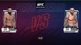 UFC Santiago Ponzinibbio vs Jorge Masvidal mobile [upl. by Anelrahs157]