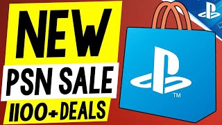 NEW PSN SALE LIVE NOW PlayStation Sale With OVER 1100 Deals NEW PlayStation Deals 2024 [upl. by Doane662]