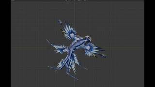 Glaucus Atlanticus Blender Animation [upl. by Ilyssa]