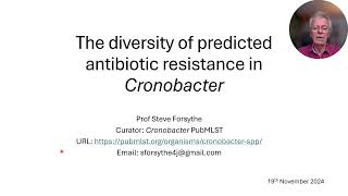 Largest ever study of antibiotic resistance using more than 2500 Cronobacter bacterial genomes [upl. by Randie]