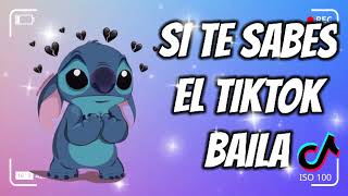 Si Te Sabes El Tiktok Baila  2022🤍🖤 [upl. by Alekehs248]