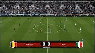 Belgium vs Italy  Uefa Nations League  Live Football Match  4K [upl. by Angadreme737]