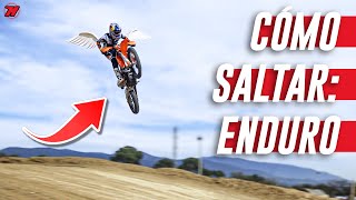 CÃ“MO saltar en MOTO ENDURO CORRECTAMENTE âœ… [upl. by Haliek936]