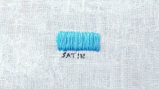 How to do a Satin Stitch [upl. by Faydra438]