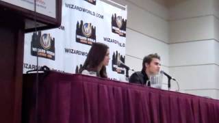 Paul Wesley and Torrey DeVitto Talk THE VAMPIRE DIARIES PRETTY LITTLE LIARS amp More [upl. by Notsecnirp]