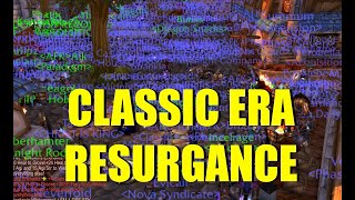 ⚡️CLASSIC ERA Vanilla WoW resurgence continues  Whitemane SERVER TOUR  w Commentary⚡️ [upl. by Wernick]