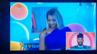 Victoria EVICTION Full Video bbnaija eviction [upl. by Nilpik167]