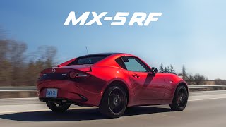 2018 Mazda MX5 Miata RF Review  The Best Looking Miata [upl. by Nylorac]