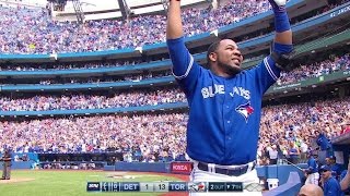 Encarnacion belts grand slam for third homer [upl. by Yenffit]