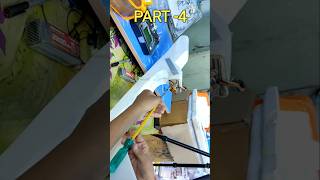 Diy remote control plane part4 diy rcplane howtomake shorts [upl. by Base]