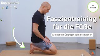 30 MIN FASZIENTRAINING FÜR DIE FÜßE  7 Übungen zum Mitmachen  Triggerdinger® [upl. by Ranip]