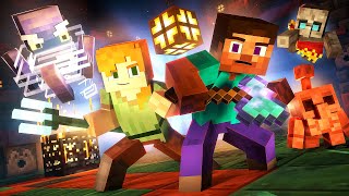 Trial Chambers  Alex and Steve Life Minecraft Animation [upl. by Annaiek601]