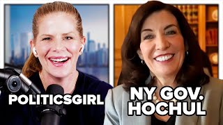 PoliticsGirl and Gov Kathy Hochul on Making History and Getting Scrappy  The PoliticsGirl Podcast [upl. by Eleanora]