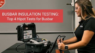 Busbar Insulation Testing Top 4 Hipot Tests for Insulated Busbar [upl. by Naloc]