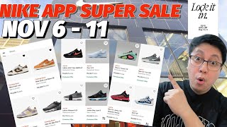 NIKE APP SUPER SALE NOV 6  11  PAANO MAG ORDER SA NIKE APP🔥 ADD TO CART NA YAN‼️ [upl. by Gazo604]