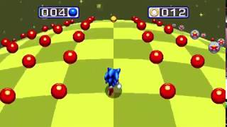 Sonic Mania Blue Spheres 31 gold medal 4 Blue and 16 rings  Most simple way to obtain perfect [upl. by Ilyak]