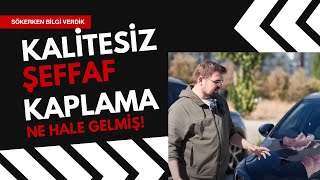 OPEL ASTRADAN RENK DEĞİŞTİRMİŞ FOLYO SÖKTÜK KALİTESİZ FOLYO PİŞMANLIKTIR [upl. by Asiluy229]